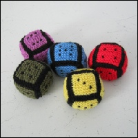 Grime Dice Juggling Balls